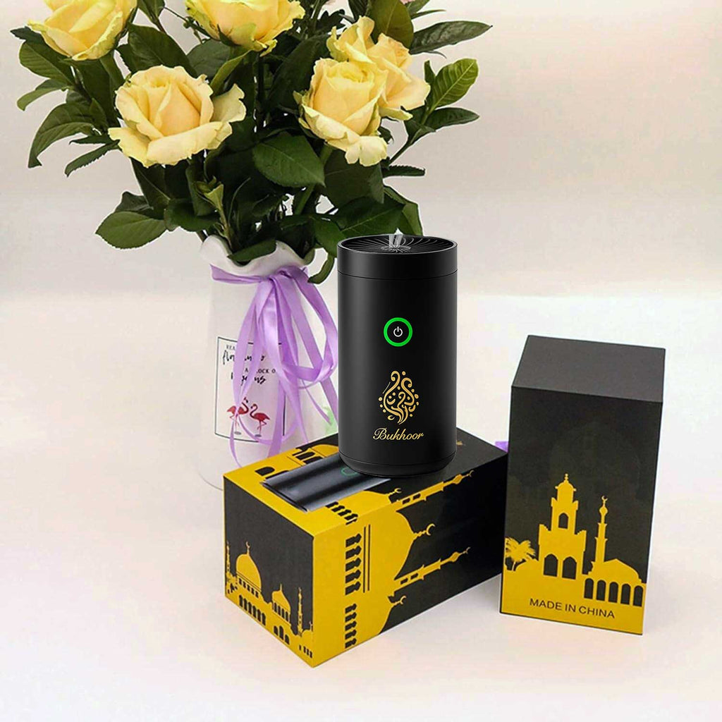 Smart Bakhoor Burner – Arabic Incense Holder for Home, Office & Car