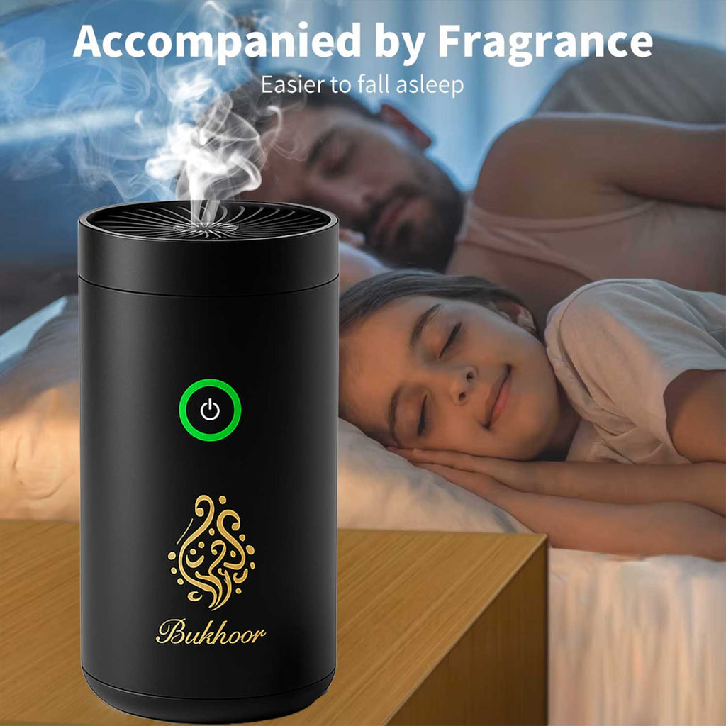 Smart Bakhoor Burner – Arabic Incense Holder for Home, Office & Car