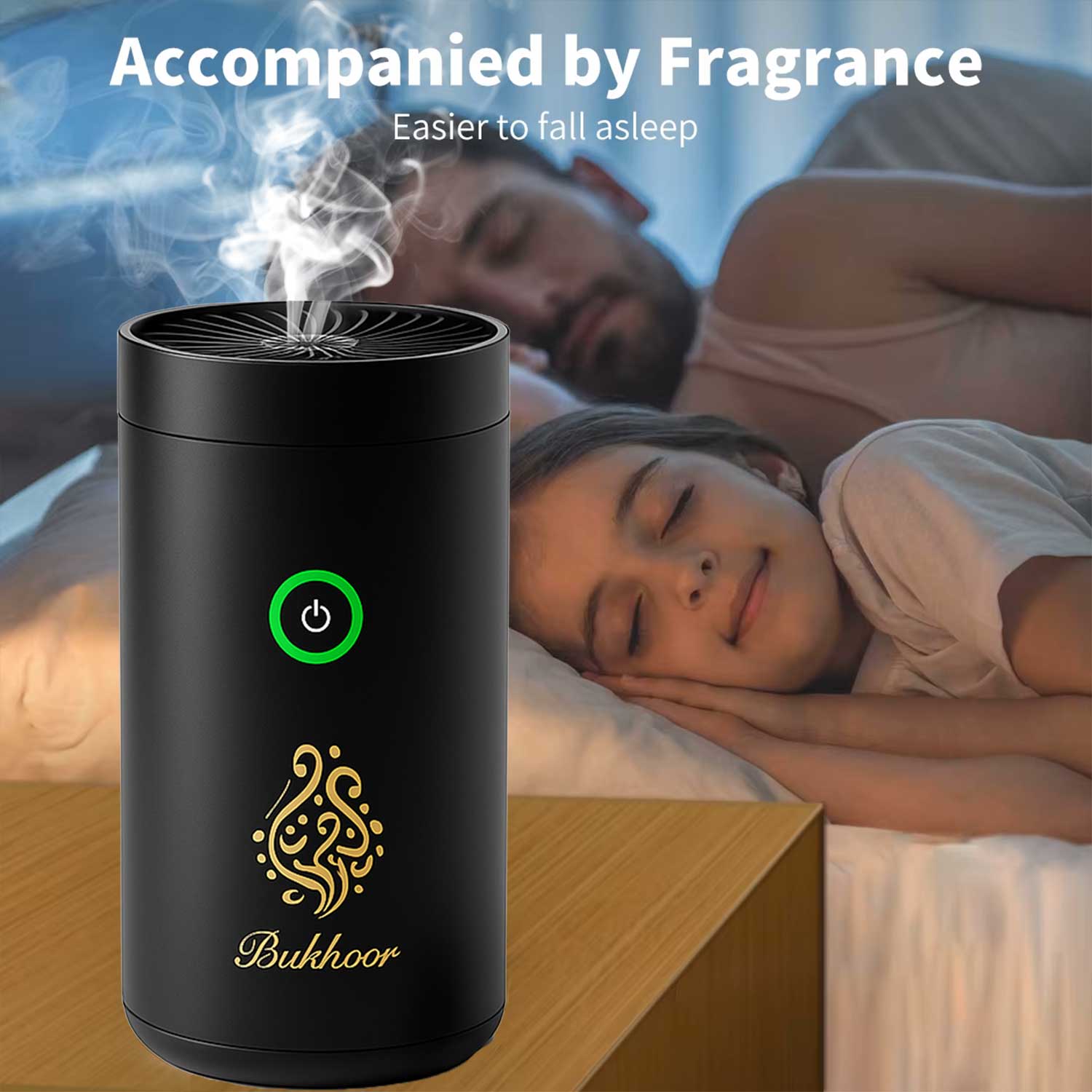Smart Bakhoor Burner – Arabic Incense Holder for Home, Office & Car
